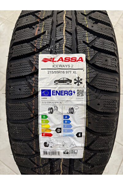 Lassa / 215/55R16 (ICEWAYS 2) 2025 KIŞ LASTİĞİ (1 ADET FİYATIDIR. EN AZ 2 ADE...