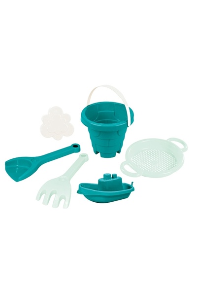 Wader Set de jucării pentru plajă și nisip, Wader, Plastic, Verde
