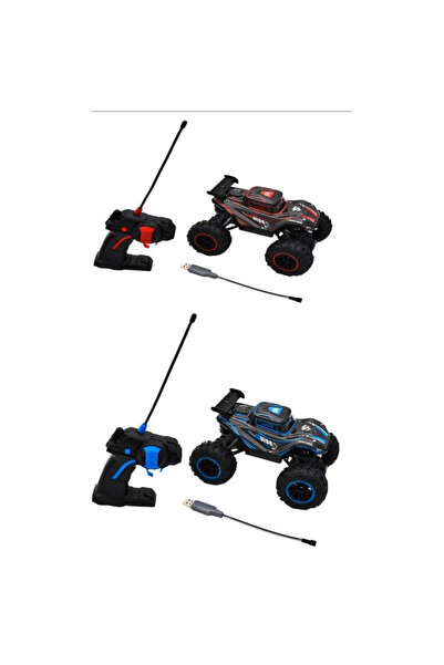 MAKSIK Masina de teren R/C / buggy 1:16, cu telecomanda, 4x4 cu suspensie, re...