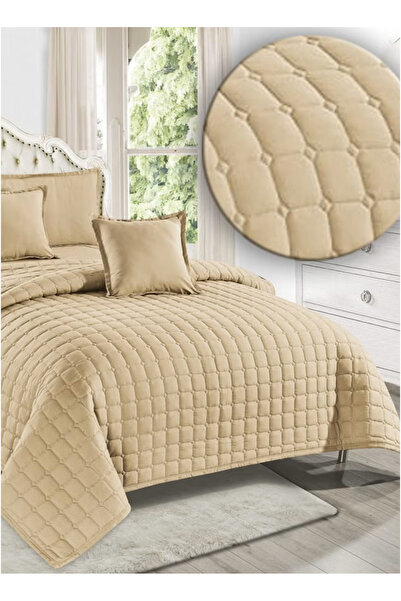 Moon Nefren Summer Compressed Bedspread |   6 Pieces |   Luxury Quilted Comfo...