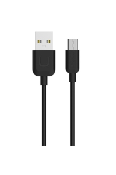 Usams Cablu U-Turn SJ098 USB-A la Micro USB 2A 1m Negru