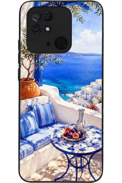 Other Σονίκ Σειρά Μούσα των Ελληνικών Νησιών Θήκη Xiaomi Redmi 10C Θέα Αιγαίου