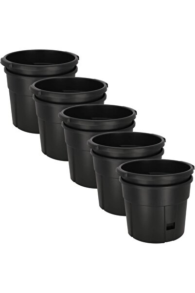 KOTARBAU Ghiveci pentru cultivarea cartofilor pe balcon, negru, 29,5 cm, set ...