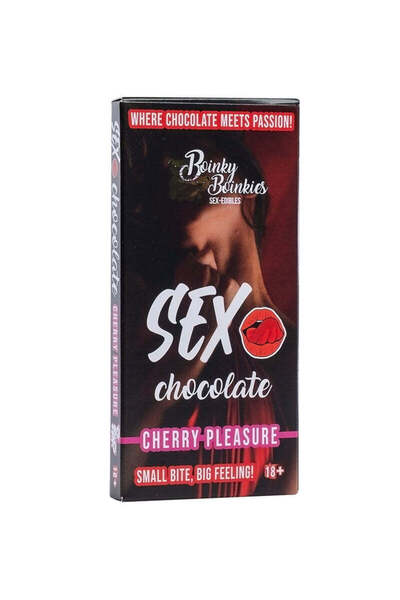 Boinky Ciocolată neagră afrodisiacă premium - Chocolate Sex Cherry, cu aromă ...