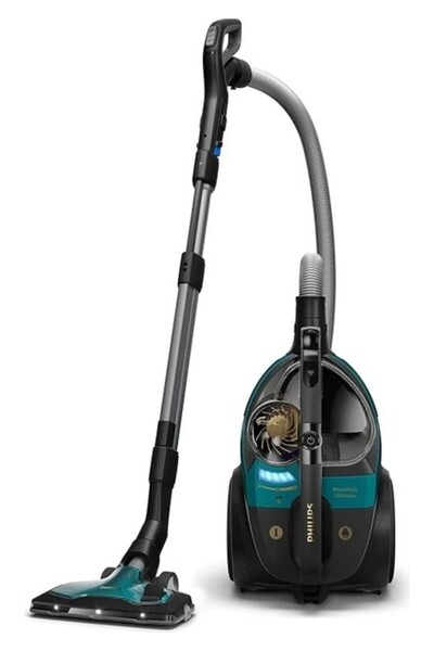 Philips Toz Torbasız Süpürge, Yüksek Emiş Gücü, Hijyenik Boşaltma Sistemi ve ...