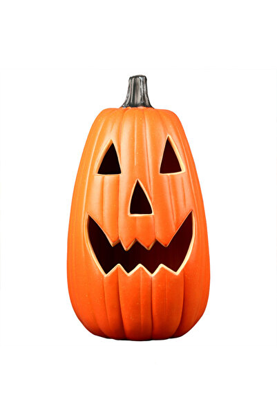 GGEROU Halloween Jack-o'-Lantern, Retro Halloween Decor, Classic Plastic Pump...
