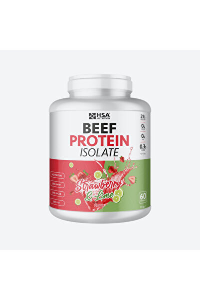 HSA Beef Protein بروتين لحم البقر المعزول من HSA Nutrition - بنكهة الفراولة و...