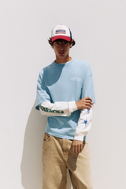 Pull & Bear STWD boxy tişört