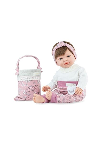MARINA & PAU Papusa Marina&Pau Marina Pau Sweet Baby Pink, din vinil, in cuti...