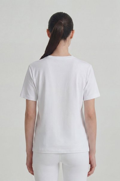 UP&FIT Cotton Basic T-Shirt White
