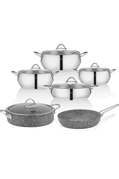 tacev Taç Ultratali 11 Piece Cookware Set