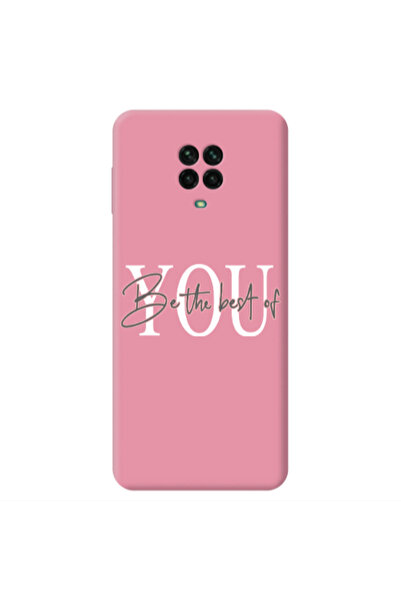 Other Xiaomi Redmi Note 9 Pro Be the best of Pink Colored Silicone TPU Θήκη