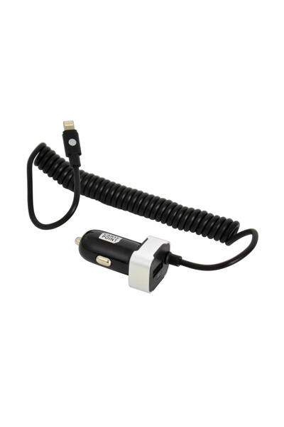 Carpoint Încărcător auto cu cablu conector hibrid MicroUSB MFi Dock 8 pini, 1...