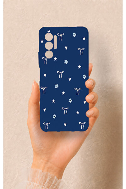 Vip Case Tecno Pova 3 Uyumlu Mini Fiyonk Desenli Silikon Kılıf