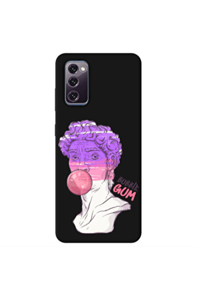 Other Samsung S20 FE Pin Bubble Black Colored Silicone TPU Θήκη