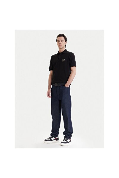Armani Exchange Polo bărbați XM002231 AF10366 Negru