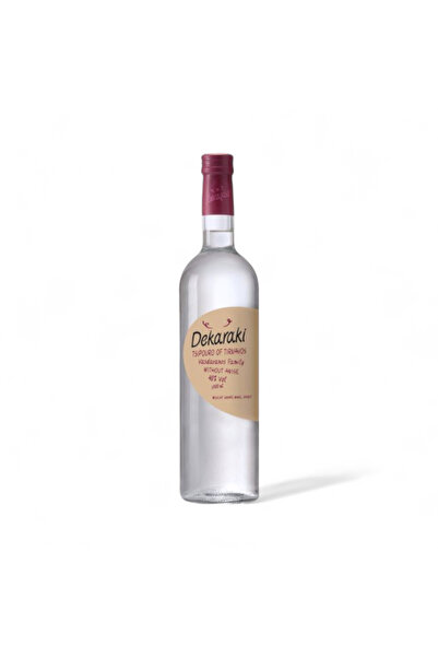 Ouzo of Plomari Tsipouro Dekaraki, 40%, 0.7L