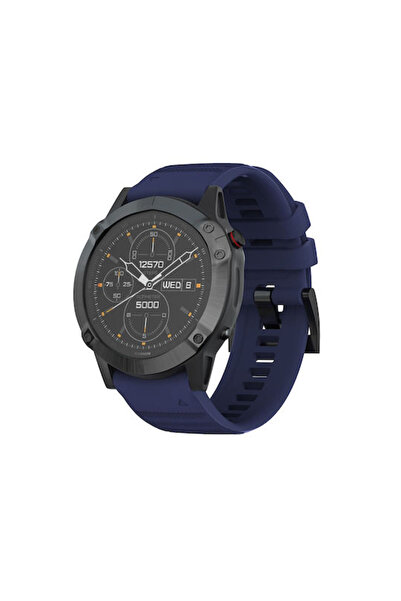 OEM Λουράκι σιλικόνης Garmin Fenix 5x 5x Plus Fenix 3 Fenix 3 Hr Ναυτικό μπλε