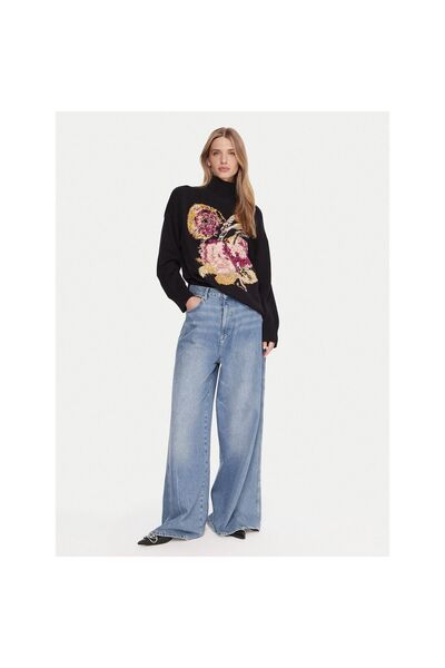 Desigual Golf pentru femei 25WWJF04 Negru