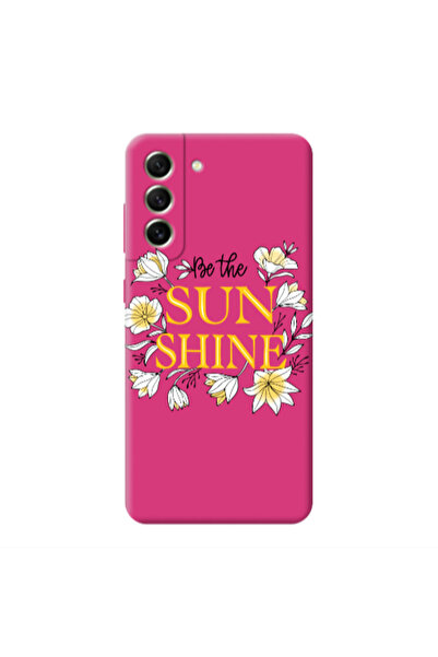 Other Samsung S21 FE Sun Shine Fuchsia Colored Silicone TPU Θήκη