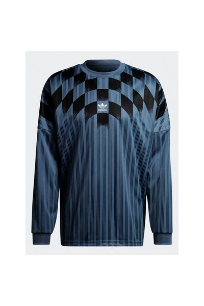 adidas Bluză cu mânecă lungă pentru bărbați HK7331 Albastru