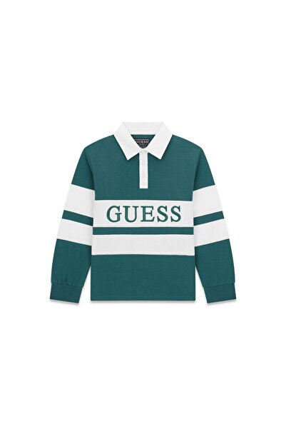 Guess Αγορίστικο Πόλο L6RP04KCNQ4 Πράσινο