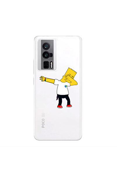 Other Xiaomi Poco F5 Pro Simpsons2 Transparent Silicone TPU Θήκη