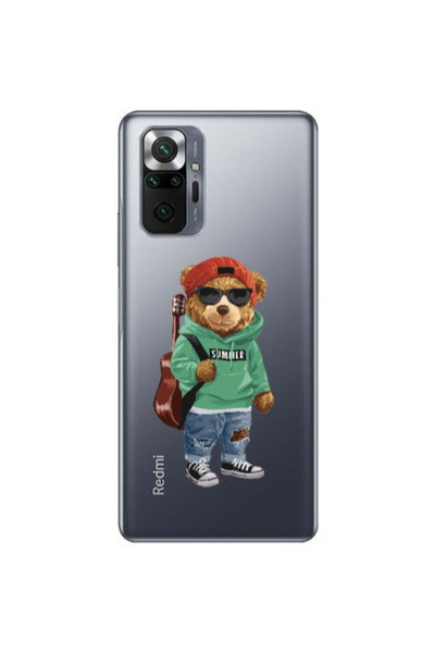 Other Xiaomi Redmi Note 10 Pro 4G Summer Tedy Transparent Silicone TPU Θήκη