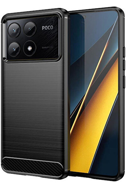 OEM Πίσω Κάλυμμα Ανθρακονήματος Μαύρο (Poco X6 Pro) Κωδικός: 01XIA3314