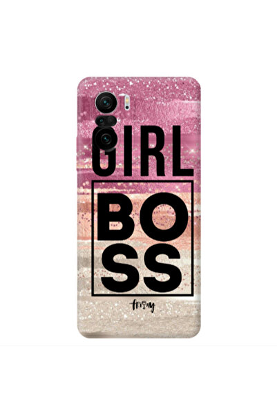 Other Xiaomi Poco F3 Girl boss friday Transparent Silicone TPU Θήκη