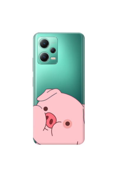 Other Xiaomi Redmi Note 12 Pro Plus 5G Piggy 2 Transparent Silicone TPU Θήκη