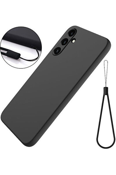 OEM Πίσω Κάλυμμα Σιλικόνης με Λουράκι Μαύρο (Galaxy M15) Κωδικός: 01SAM4965