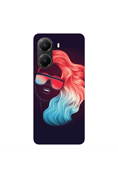 Other Xiaomi Poco X7 Pro Girl with glasses Transparent Silicone TPU Θήκη
