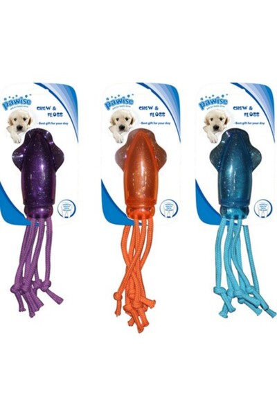 Pawise لعبة حبل الحبار 14X8X 3,5 سم Sptgl