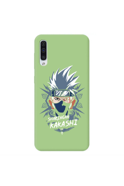 Other Samsung A50 Anime Mangoo Light Green Colored Silicone TPU Θήκη