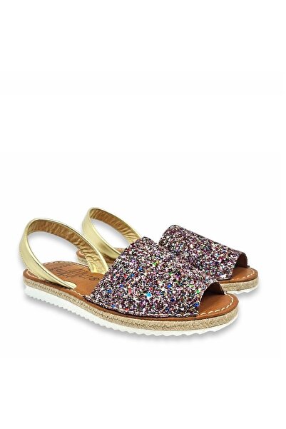 Avarca Sandale din piele naturala High Glitter