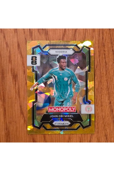 Panini بطاقة لعبة بريزم جون أوبي ميكل جولد كراكد آيس رقم 81
