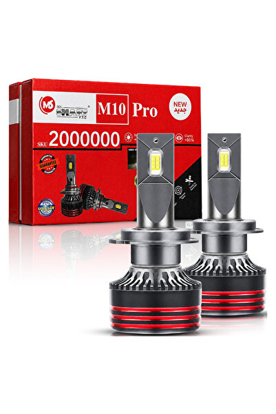 MR.SMART F.T.C M10 Pro LED Headlight Bulbs 150000LM, 6500K Super White, IP68 ...