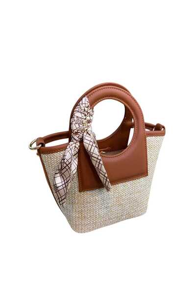 Senna Collection A Very Stylish Straw Bag (Taba)