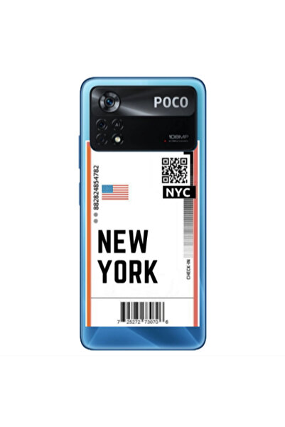 Other Xiaomi Poco X4 Pro New York NYC Transparent Silicone TPU Θήκη