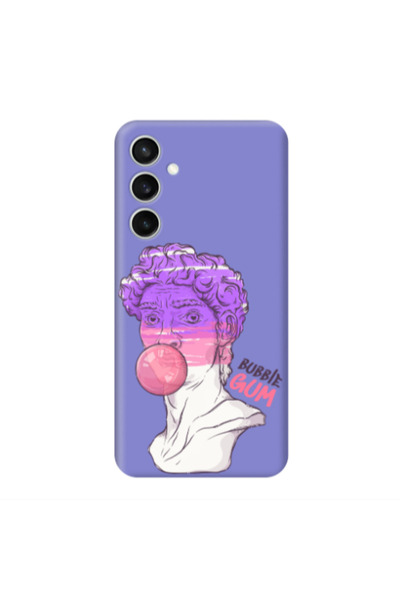 Other Samsung S23FE Pin Bubble Purple Colored Silicone TPU Θήκη