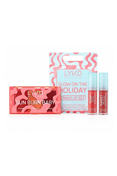 lykd Glow On The Holiday Make Up Set