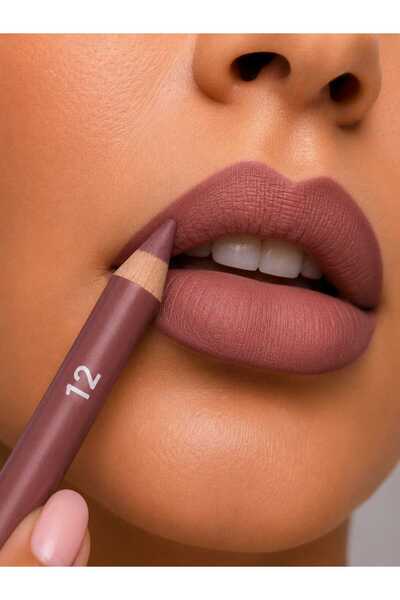 VitaMood Yaşam 12pcs lip liner set | bold tip matte lip liner, soft edition, ...
