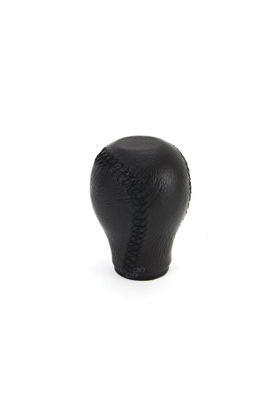 OEM Nuca schimbator de viteza din piele, cusatura neagra - 01755