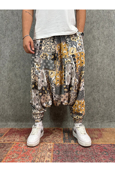 FıttingRoom Patterned Shalwar with Elastic Waist