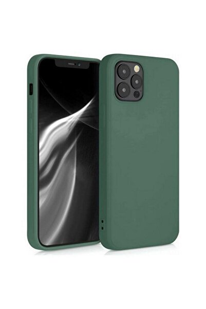 OEM Ματ θήκη TPU για iPhone 12 / 12 Pro 6.1″ σε χρώμα πράσινο του δάσους