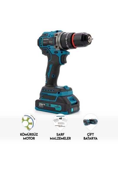 DAWREK 10mm BLUE1 Kömürsüz Vidalama (BT0023)
