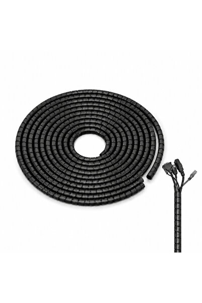 Microcase Spiral Kablo Kanalı Kablo Düzenleyici Toplayıcı 16mm Genişlik 2 Met...