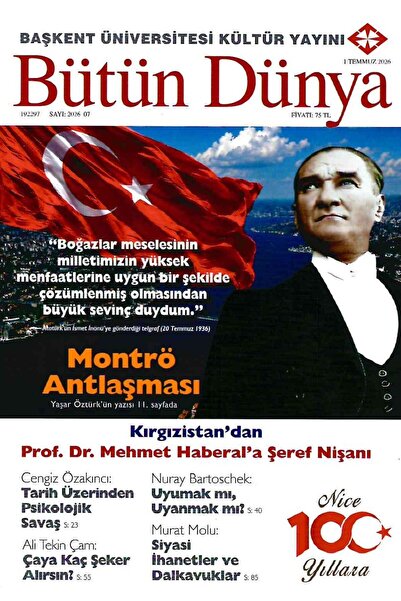 Dergi Kapında Bütün Dünya Dergi Temmuz 2026