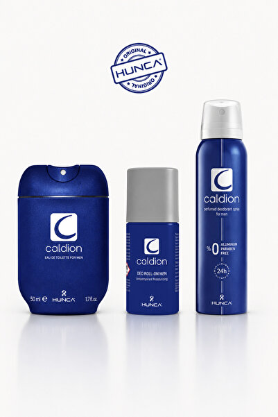 Caldion Classic Cep Parfüm 50ml + Deodorant 150ml + Roll-on 50ml